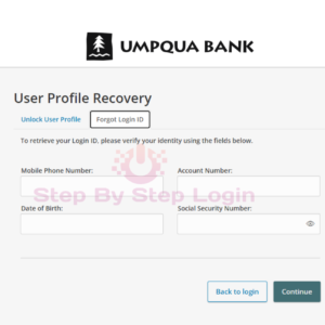 Umpqua Bank login