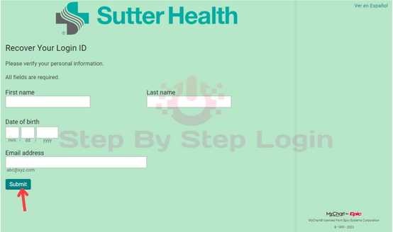 Sutter Health Login